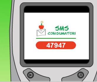 Il logo del progetto Sms Consumatori