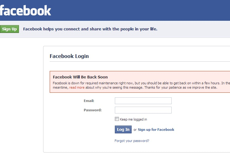 Scopri di più sull'articolo #FacebookDown, a rischio i dati utenti? MDC presenta esposto al Garante Privacy