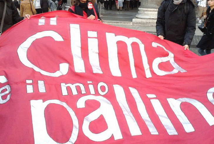 Al momento stai visualizzando Tutti in marcia con il pallino del clima