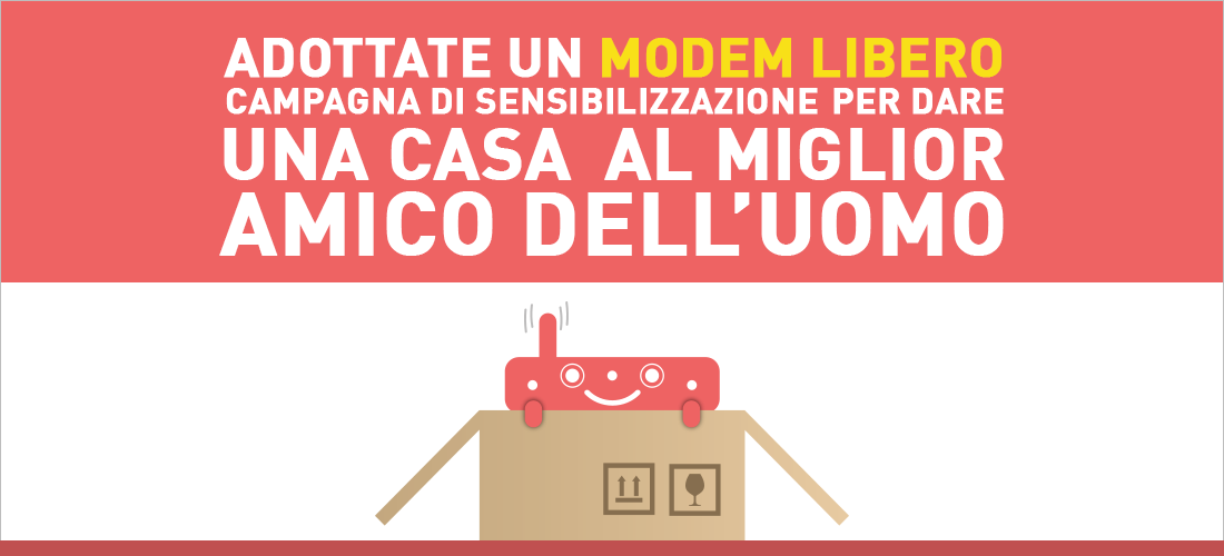 Scopri di più sull'articolo Adotta Un Modem Libero!